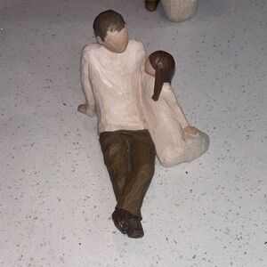 2000 Willow Tree Father & Daughter Figurine